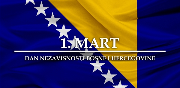 Честитка поводом Дана Неовисности/ Независности Босне и Херцеговине