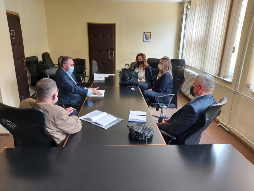 Održan je sastanak između predstavnika Ministarstva privrede i predstavnika Obrtničke Komore Srednjobosanskog kantona