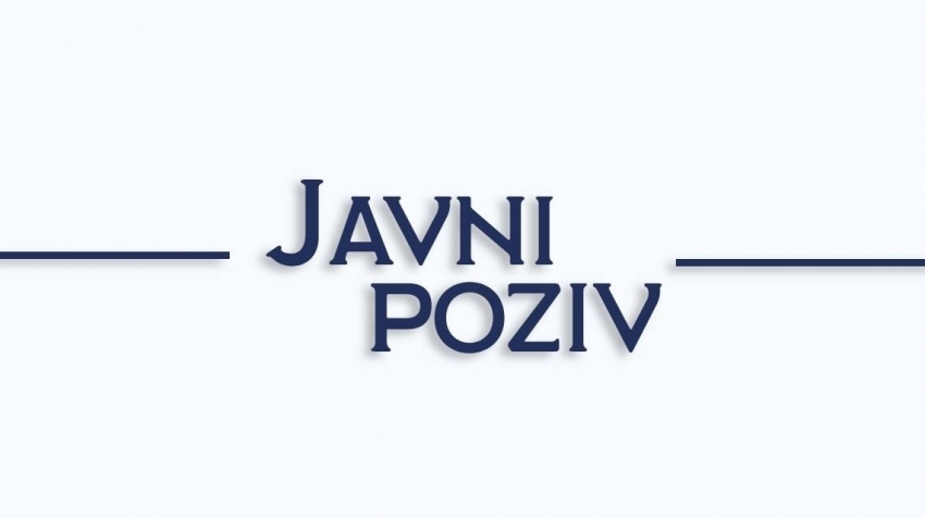 Javni poziv za odabir banke za plasman kreditne linije