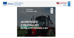 Otvoren novi javni poziv: EU izdvaja 2 miliona KM za nabavku traktora, mašina i druge poljoprivredne mehanizacije