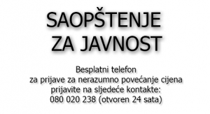 Saopštenje za javnost