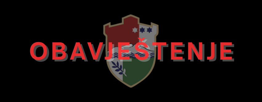 OBAVIJEST O MOGUĆIM BUJICAMA / KLIZIŠTIMA